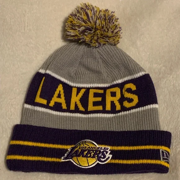 LA Lakers Beanie Winter hat - Picture 1 of 4